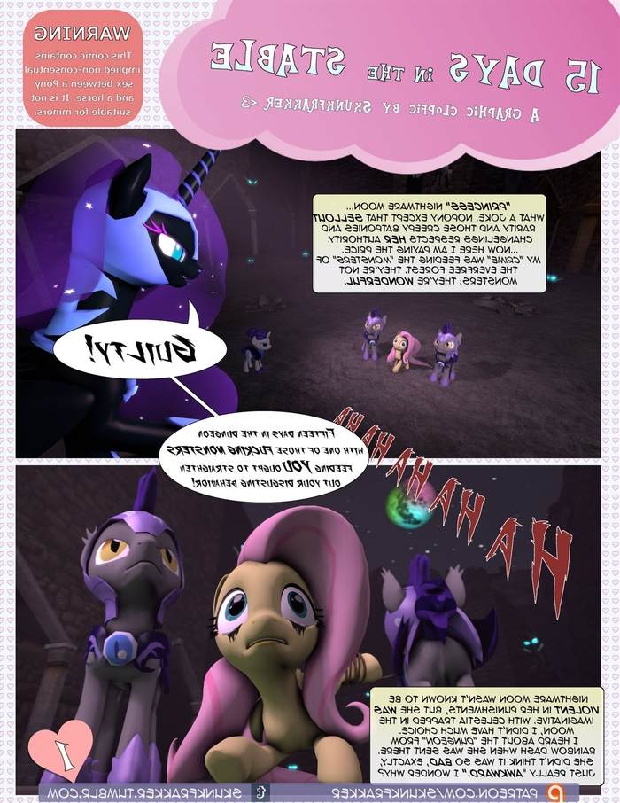 Page № 1 | 15 Days in the Stable - Skunkfrakker,  Furry 3D